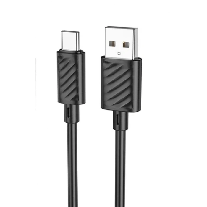 Hoco. X88 1M USB to Type-C Şarj Data Kablosu - Beyaz