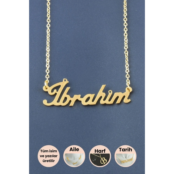 İbrahim İsimli Kolye