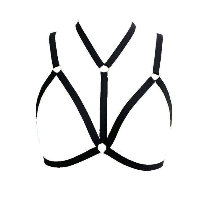 İç Giyim Seksi Aksesuar Beyaz Harness - 93