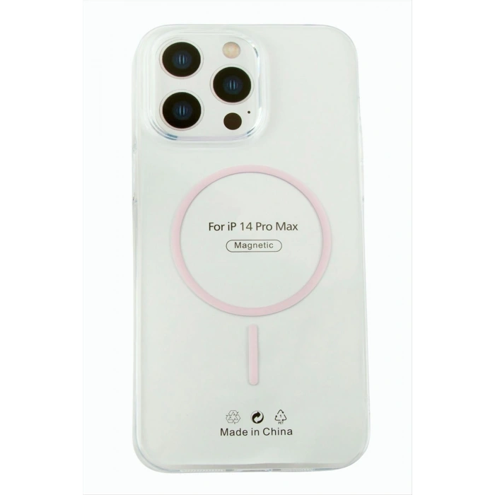 iPhone 14 Pro Max Şeffaf Silikon Kılıf