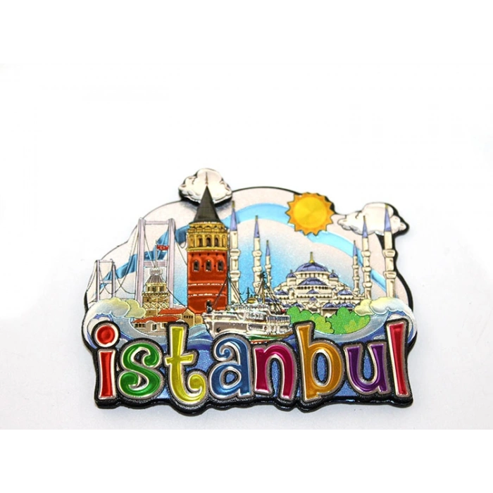 İstanbul Temalı Silikon Magnet