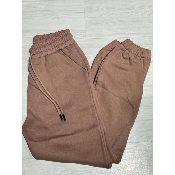 Jogger 3 İplik Şardonlu Cepli Tek Alt