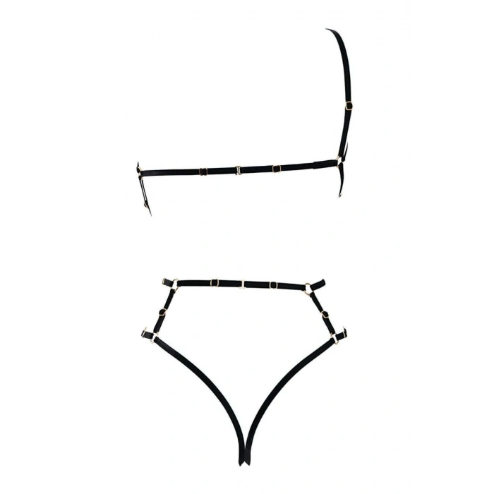 Kadın İç Giyim Lastik Harness - 340