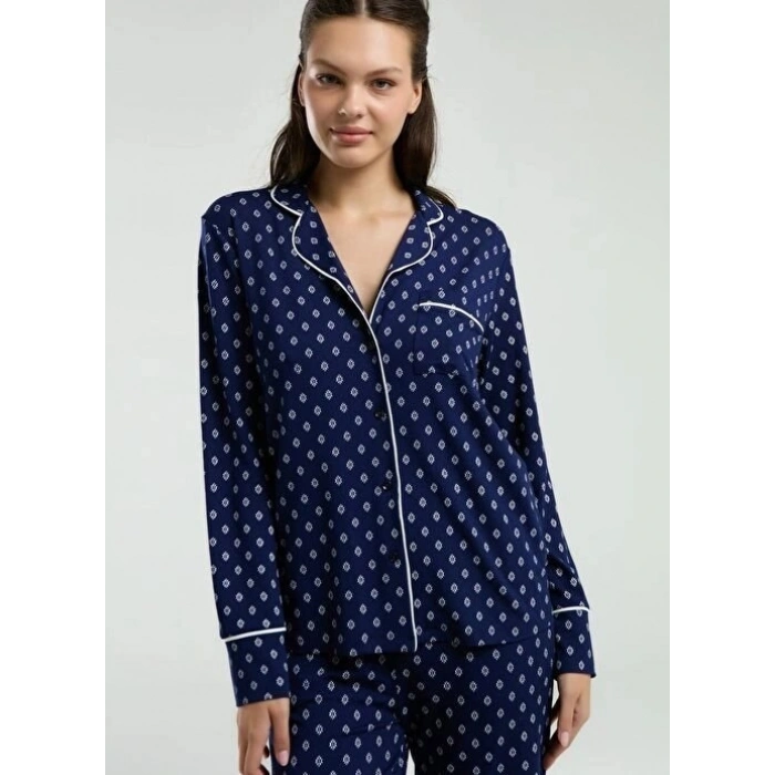 Kadın Pijama Takımı - Gömlek