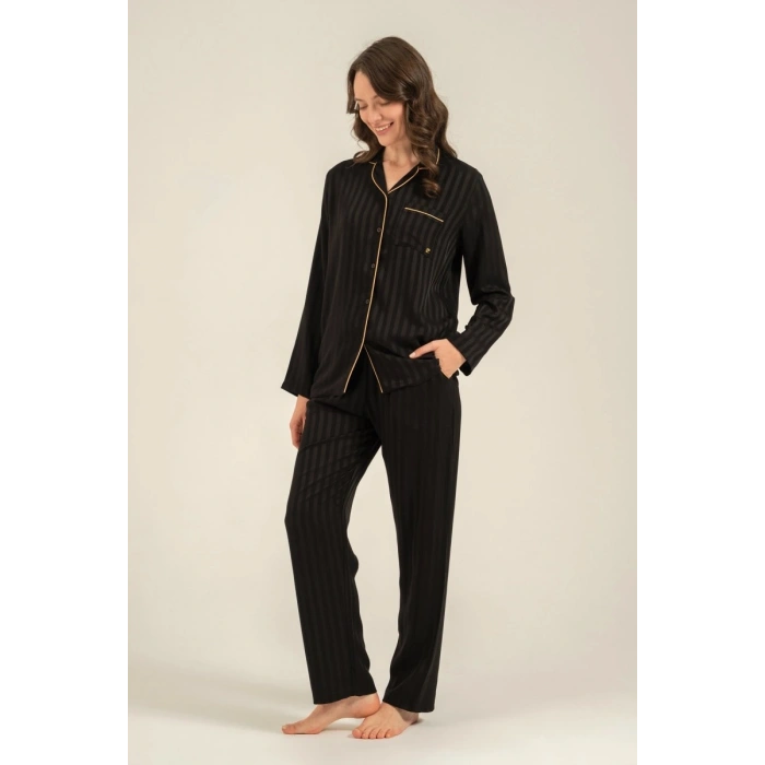 Kadın Pijama Takımı - Uzun Kol