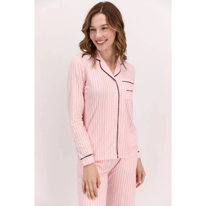 Kadın Pijama Takımı - Uzun Kol