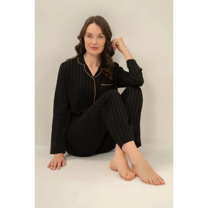 Kadın Pijama Takımı - Uzun Kol