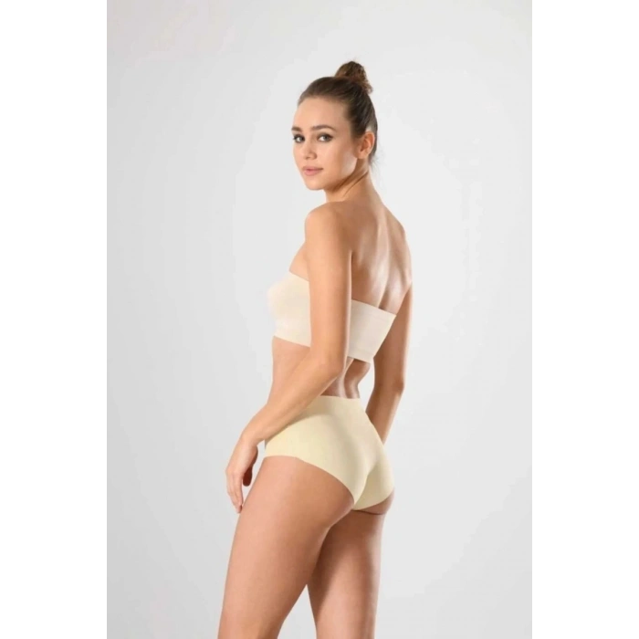 Kadın Slip Külot - Lazer Kesim Silikonlu