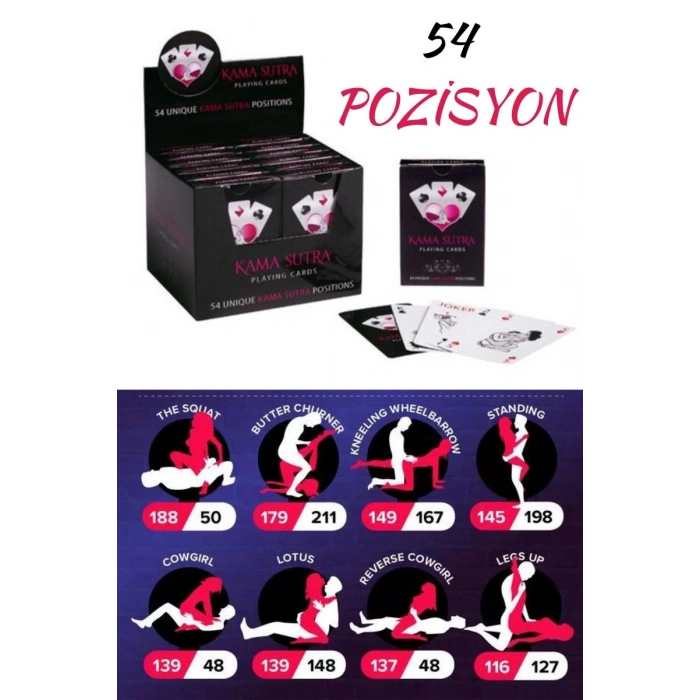Kamasutra Kart  Oyun Kartı