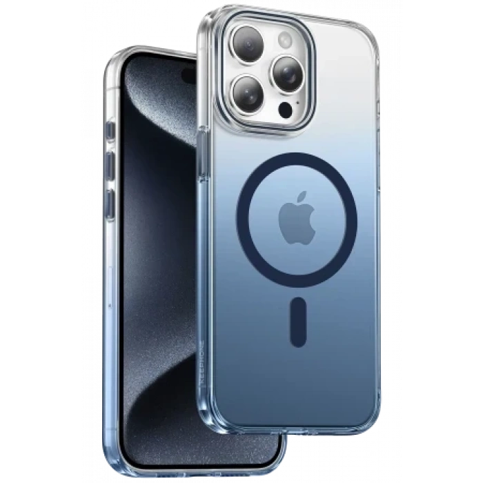 Keephone Apple iPhone 15 Pro Max Aurora Pro Magsafe Kılıf - Mor