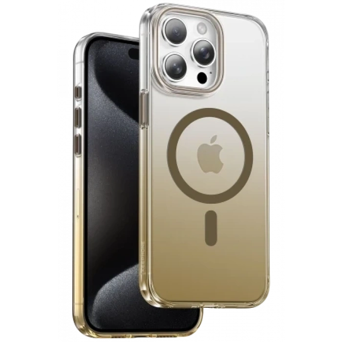 Keephone Apple iPhone 15 Pro Max Aurora Pro Magsafe Kılıf - Mor