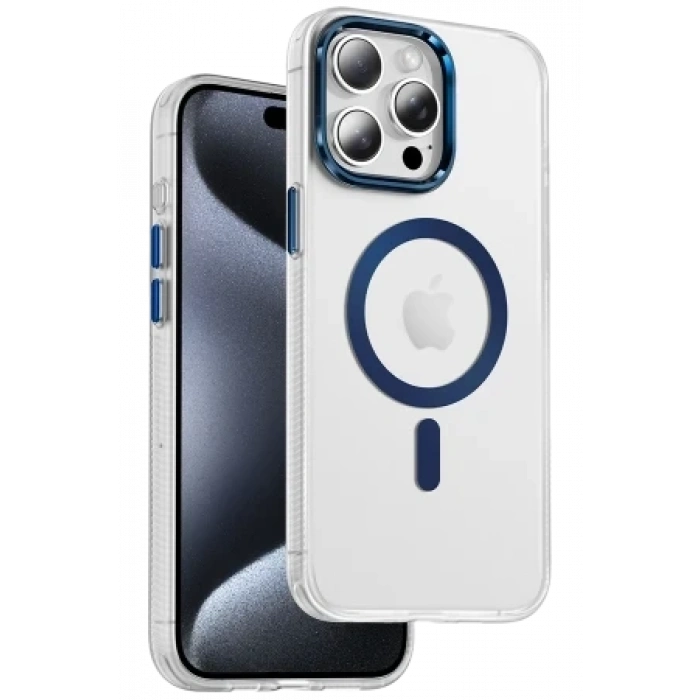 Keephone Apple iPhone 15 Pro Max Dazzle Pro Matte Magsafe Kılıf - Siyah