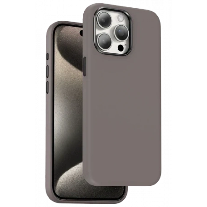 Keephone Apple iPhone 15 Pro Max Rosana Silikon Kılıf - Pembe