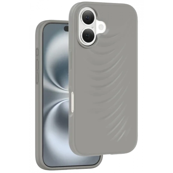 Keephone Apple iPhone 16 Benassi Magsafe Kılıf - Titanyum