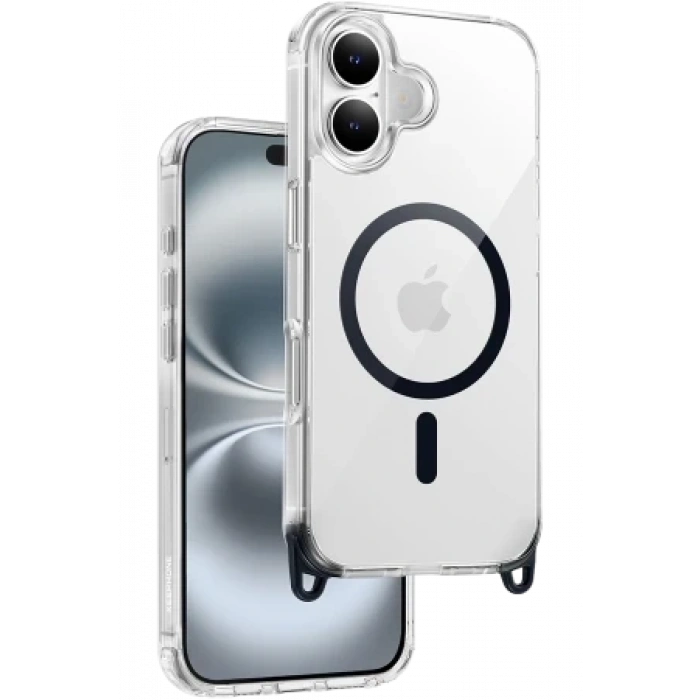 Keephone Apple iPhone 16 Plus MagRock Magsafe Kılıf - Siyah