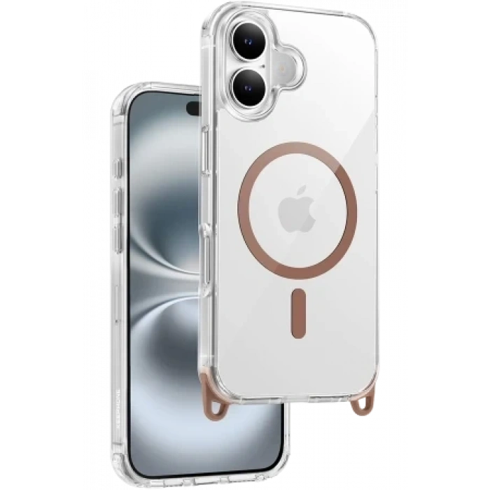 Keephone Apple iPhone 16 Plus MagRock Magsafe Kılıf - Siyah