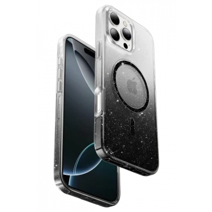 Keephone Apple iPhone 16 Pro Lillian Simli Magsafe Kılıf - Siyah