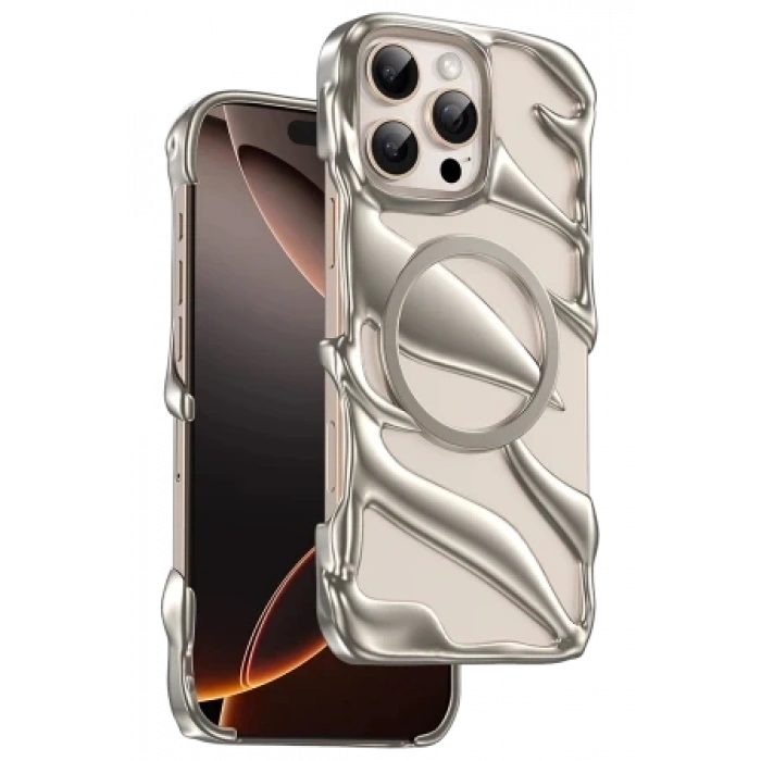 Keephone Apple iPhone 16 Pro Max Helios Magsafe Kılıf - Beyaz