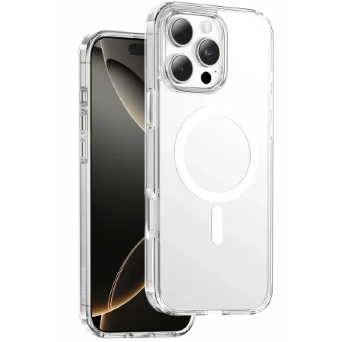 Keephone Apple iPhone 16 Pro Max Hybrid Pro Magsafe Kılıf - Şeffaf