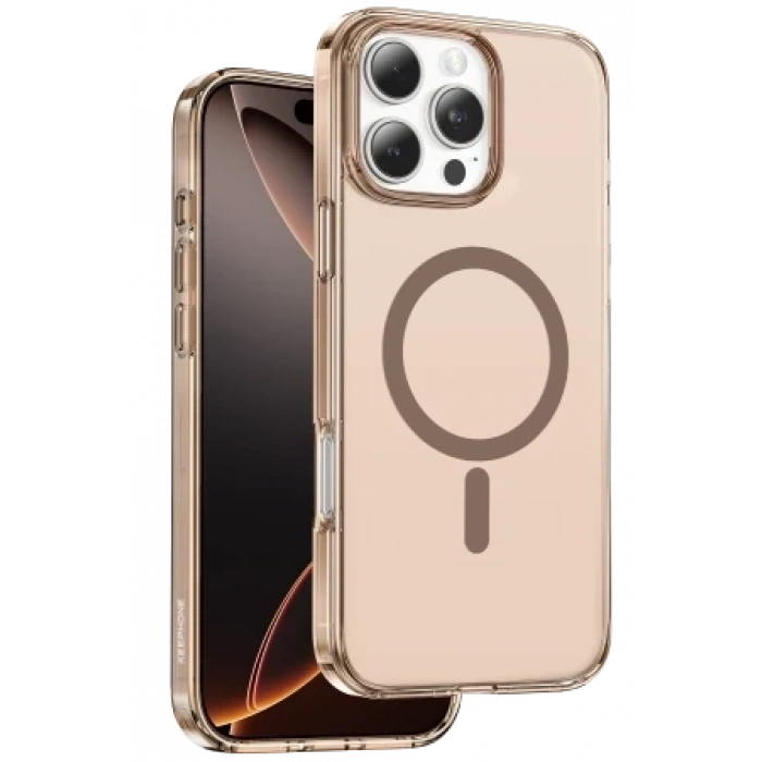Keephone Apple iPhone 16 Pro Max Hybrid Pro Magsafe Kılıf - Şeffaf