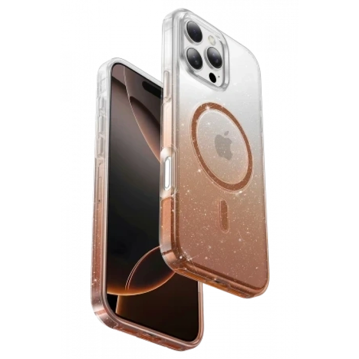 Keephone Apple iPhone 16 Pro Max Lillian Simli Magsafe Kılıf - Siyah