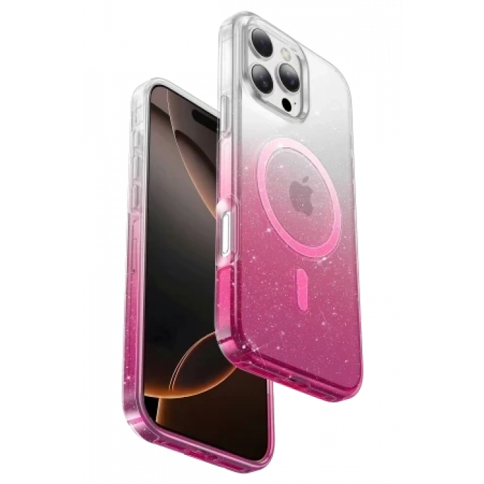 Keephone Apple iPhone 16 Pro Max Lillian Simli Magsafe Kılıf - Siyah