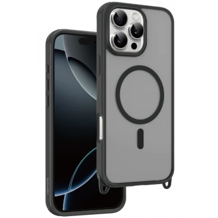 Keephone Apple iPhone 16 Pro Max MagArmor Magsafe Kılıf - Siyah