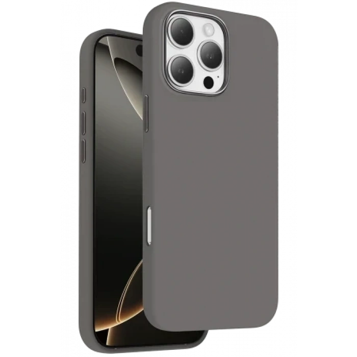Keephone Apple iPhone 16 Pro Max Rosana Silikon Kılıf - Siyah