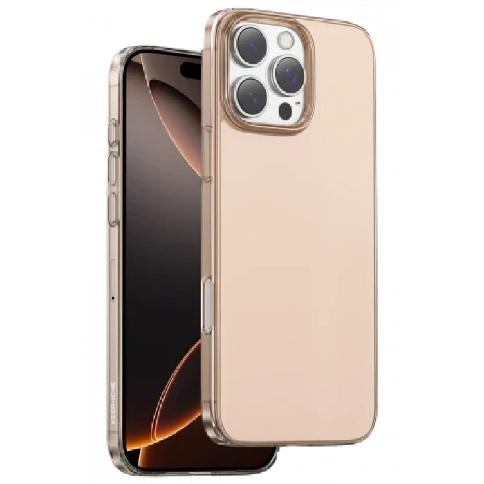 Keephone Apple iPhone 16 Pro Max X-Crystal Slim Kılıf - Şeffaf