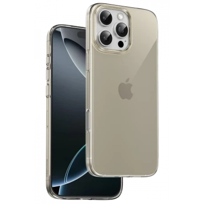Keephone Apple iPhone 16 Pro Max X-Crystal Slim Kılıf - Siyah
