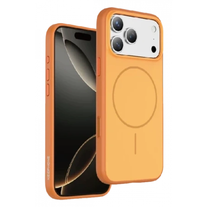 Keephone Apple iPhone 17 Pro/18 Pro Sumee Magsafe Kapak - Siyah