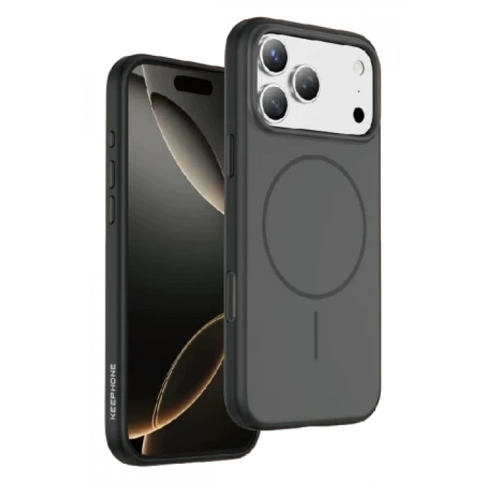 Keephone Apple iPhone 17 Pro/18 Pro Sumee Magsafe Kapak - Turuncu