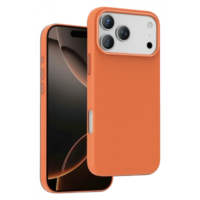 Keephone Apple iPhone 18 Pro/17 Pro Peekaboo Magsafe Kapak - Turuncu