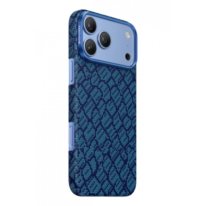Keephone Apple iPhone 18 Pro Max/17 Pro Max Drakon Aramid Magsafe Kapak  - Siyah 2