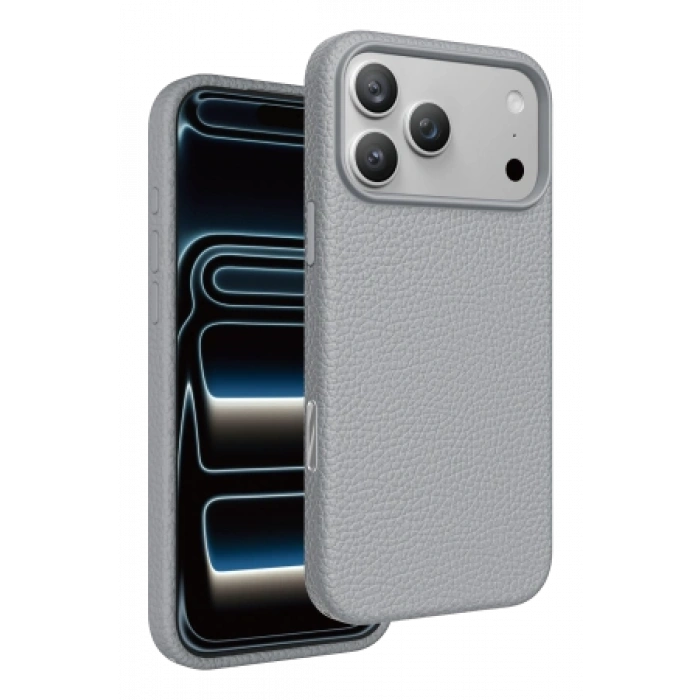 Keephone Apple iPhone 18 Pro Max/17 Pro Max Lycucci Deri Manyetik Kapak - Turuncu
