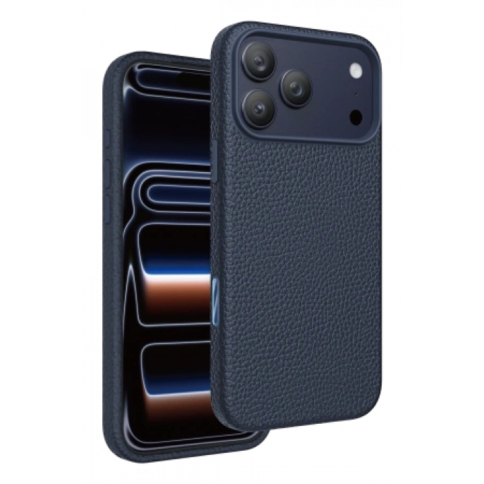 Keephone Apple iPhone 18 Pro Max/17 Pro Max Lycucci Deri Manyetik Kapak - Turuncu