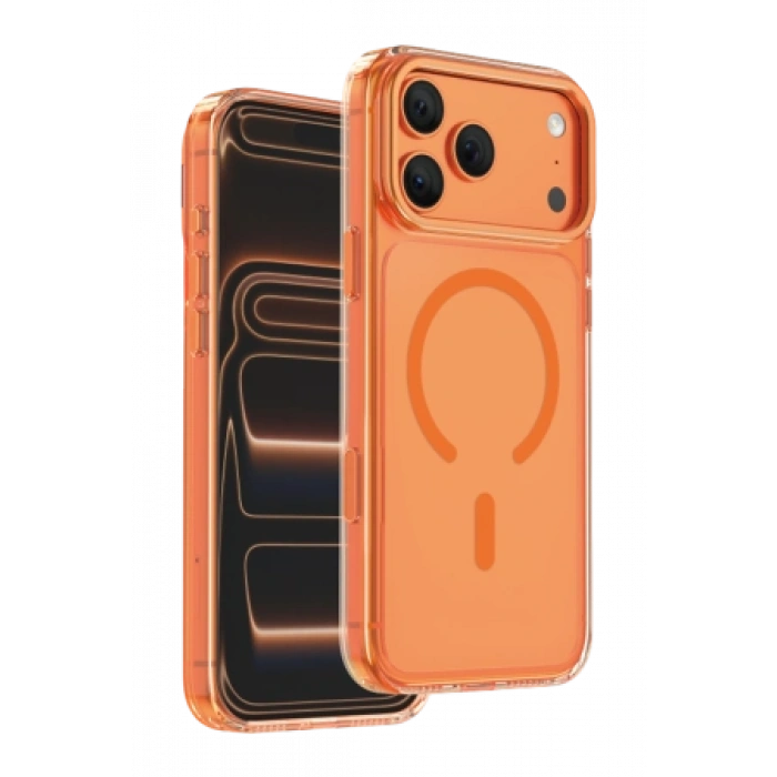Keephone Apple iPhone 18 Pro Max/17 Pro Max Magicam Standlı Magsafe Kapak - Şeffaf