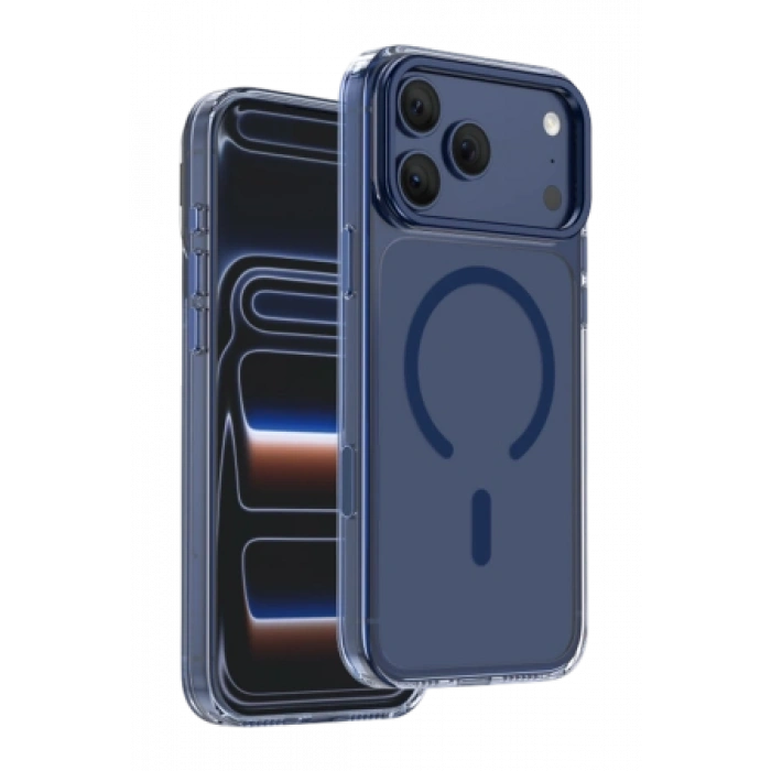 Keephone Apple iPhone 18 Pro Max/17 Pro Max Magicam Standlı Magsafe Kapak - Turuncu