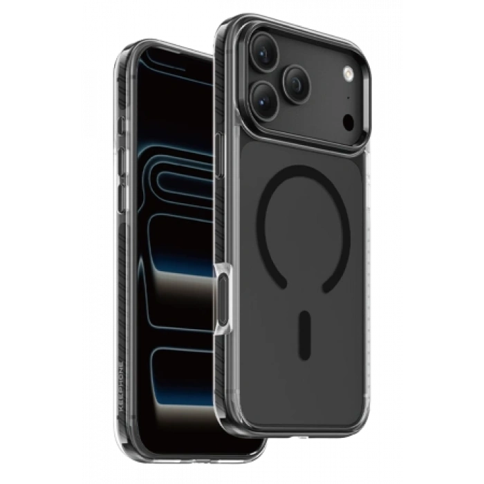 Keephone Apple iPhone 18 Pro Max/17 Pro Max Shockstar Magsafe Kapak  - Siyah
