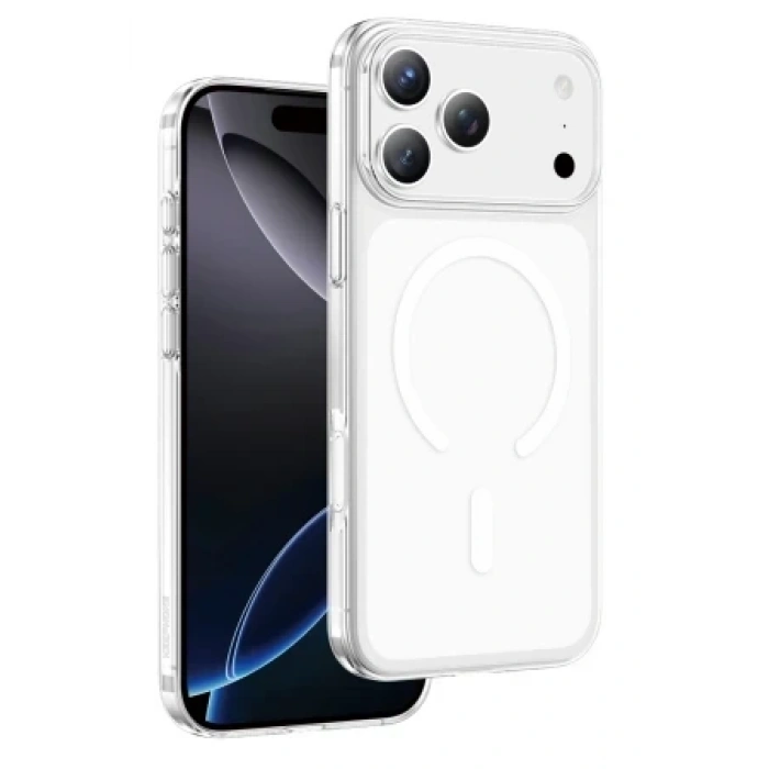 Keephone Apple iPhone 18 Pro Max/17 Pro Max X-Crystal Slim Magsafe Kılıf - Şeffaf