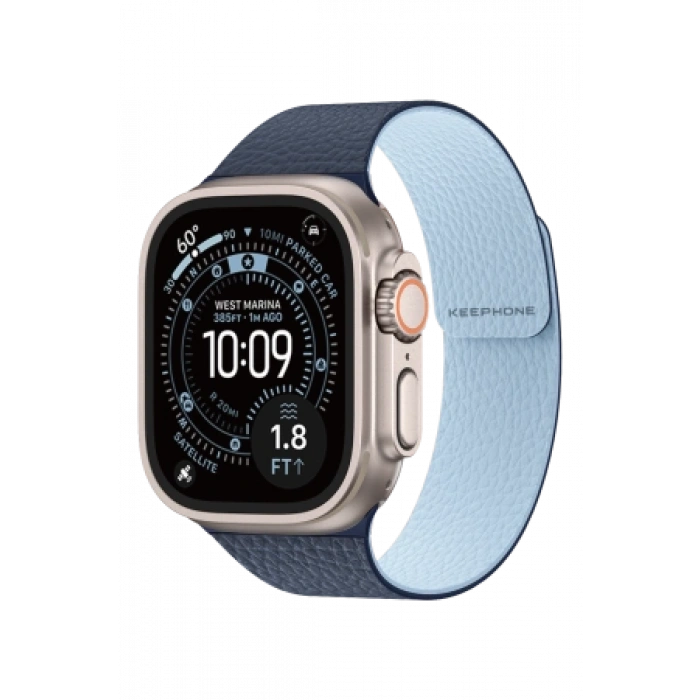 Keephone Apple Watch Ultra 49mm Lycucci Kordon - Siyah