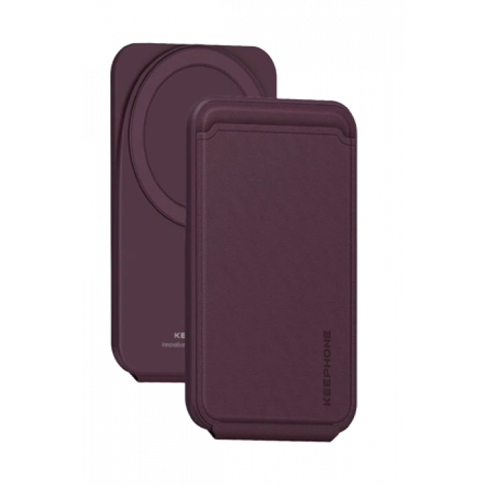 Keephone MagFold Deri Manyetik Cüzdan - Siyah