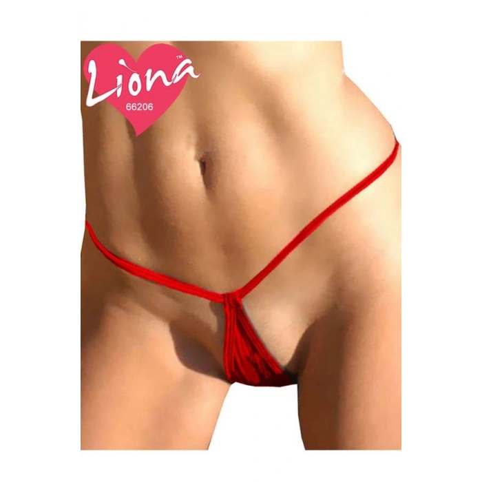 Kırmızı Kadın Seksi G-string