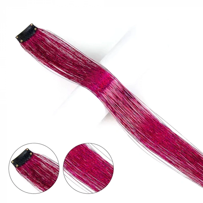Klipsli Hair Tinsel Saç Simi - HTK10