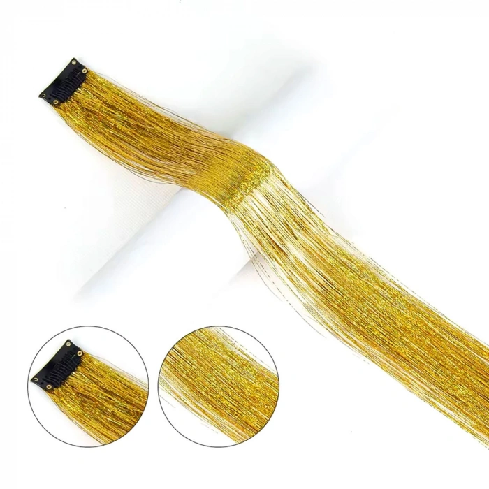 Klipsli Hair Tinsel Saç Simi - HTK18