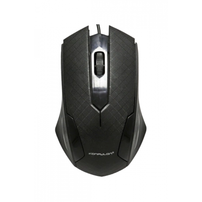 Konfulon MW600 Kablolu Optik Ofis Mouse - Siyah