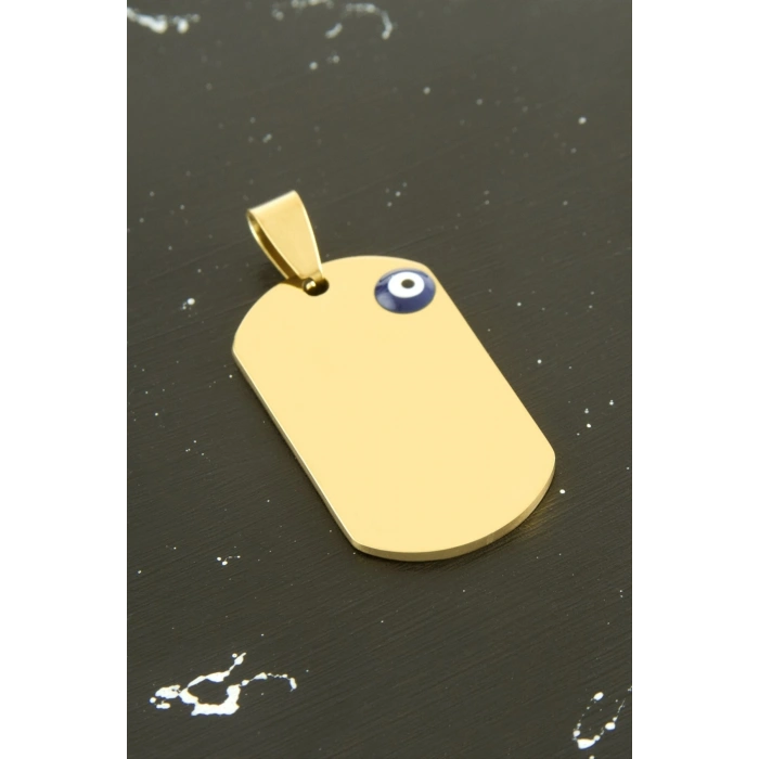 Künye Çelik Kolye Ucu 2*3,5 cm