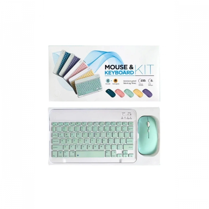KYB71 Kablosuz Türkçe Q Klavye Mouse Set - Siyah