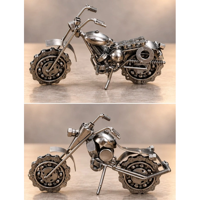 Metal Bilyeli Motor Orta Boy