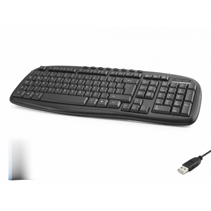 Multimedia Klavye - Siyah HDX2609